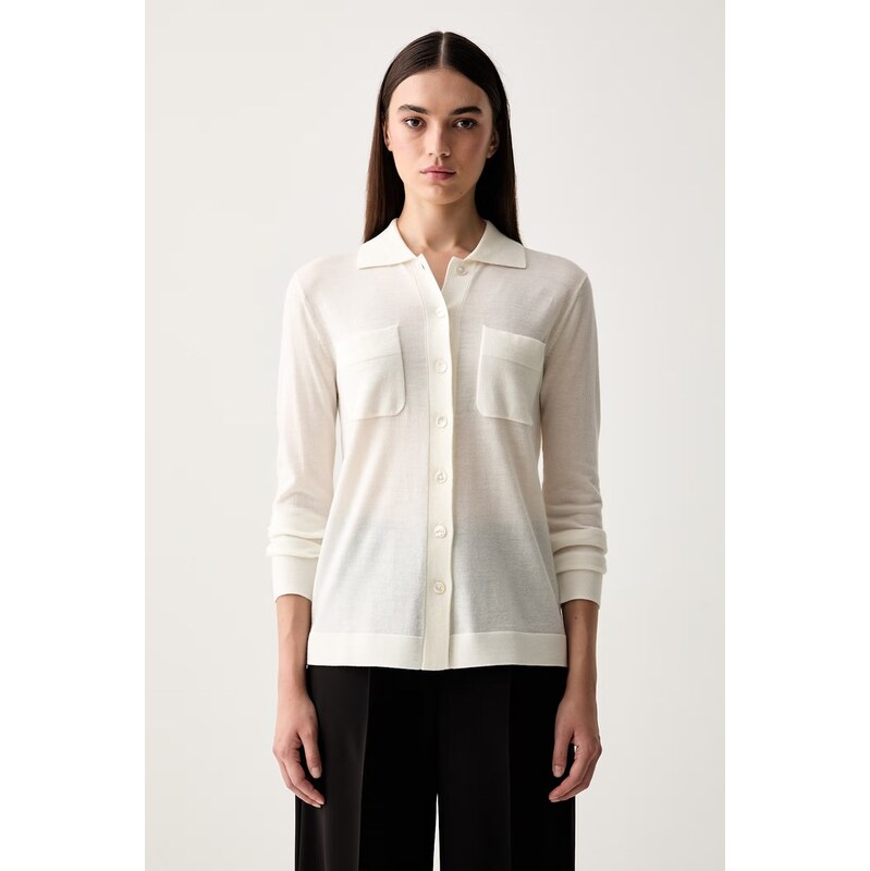 MM by Max Mara kardigan dámský vlněný MMLDETTO