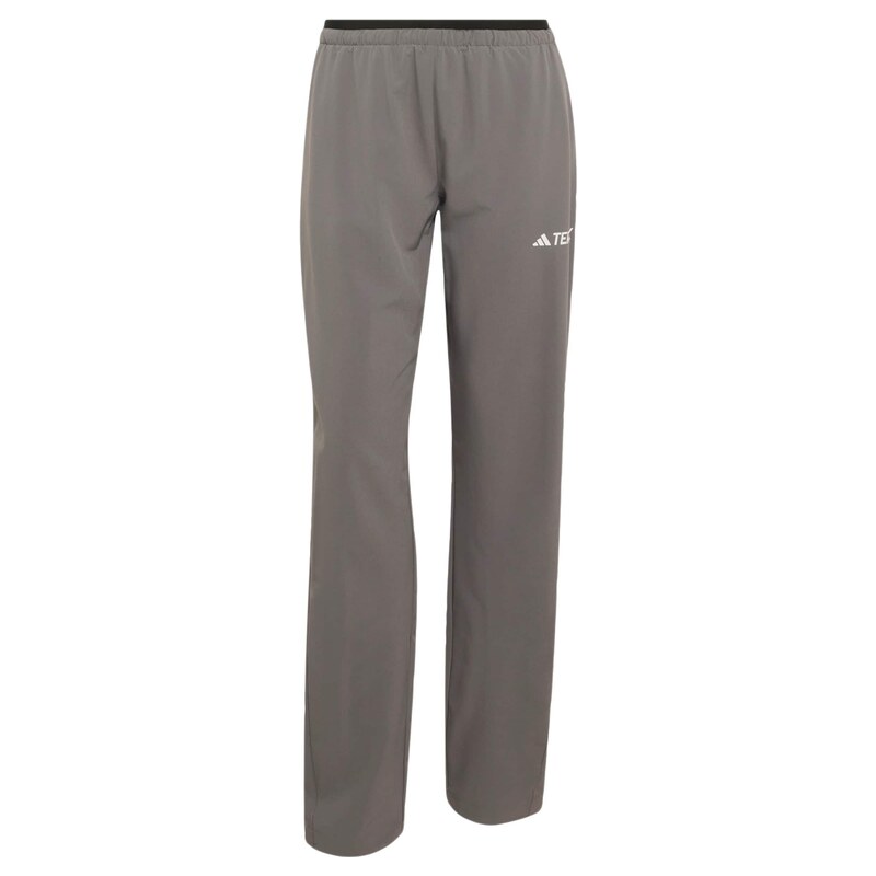 ADIDAS TERREX Outdoorové kalhoty Liteflex šedá / bílá