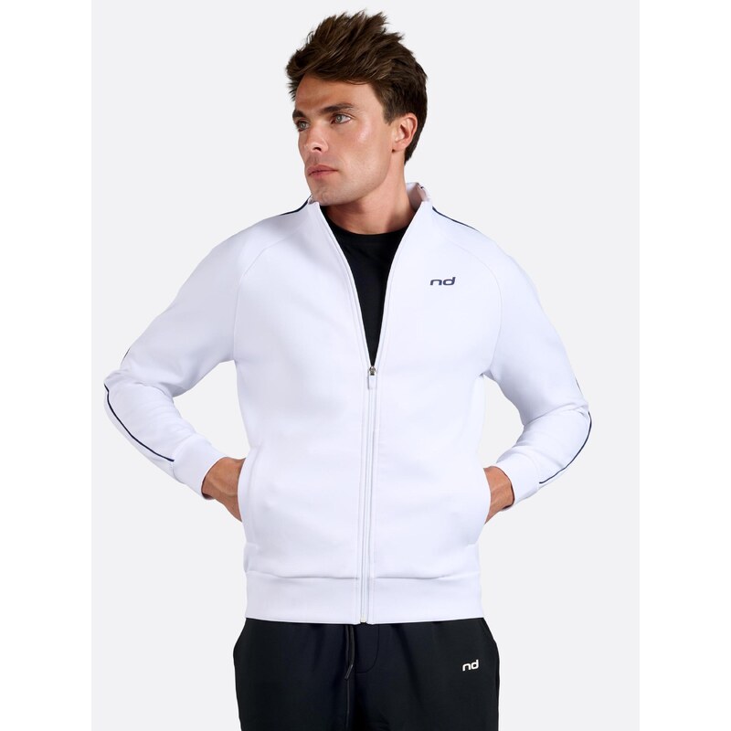 nordicdots Sportovní bunda bílá