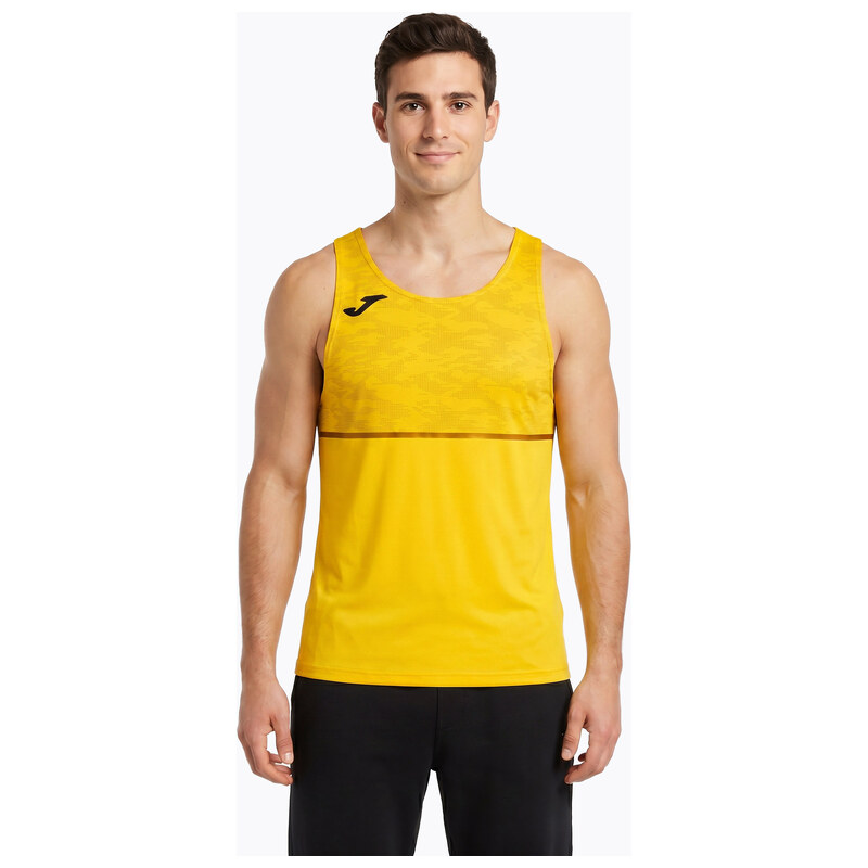 Pánské běžecké tričko Joma Record III yellow