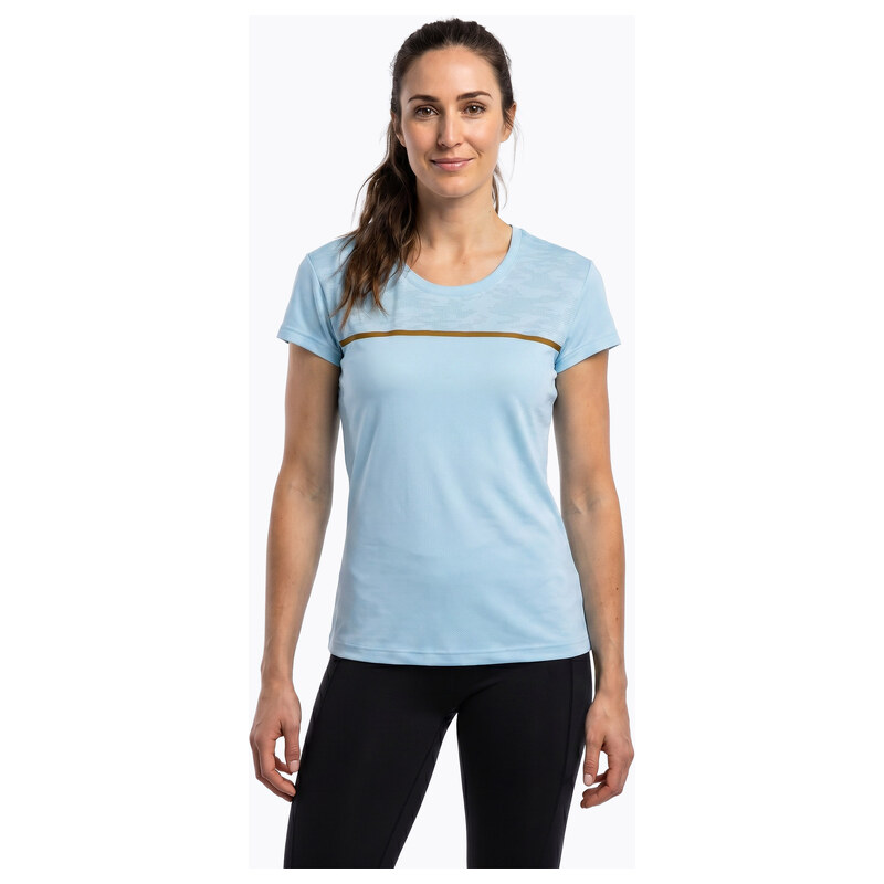 Dámské běžecké tričko Joma Record III light blue