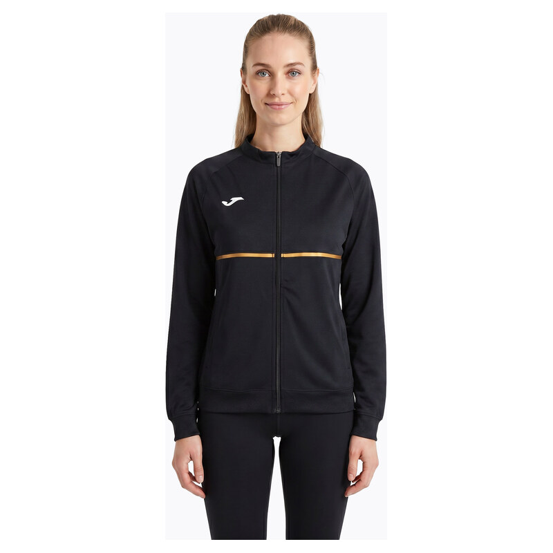 Dámská běžecká mikina Joma Record III Full Zip black