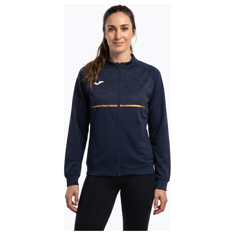 Dámská běžecká mikina Joma Record III Full Zip navy