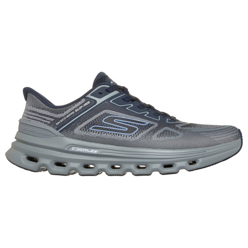 Skechers Muži Slip-ins: GO RUN Glide-Step Arch Fit Shoes v Tmave
