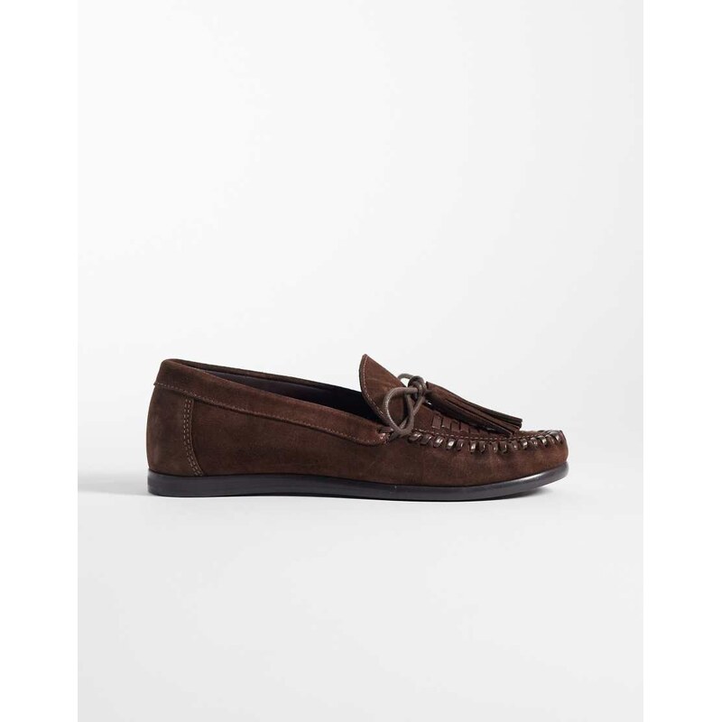 Steve Madden Yaira mocassins in brown suede