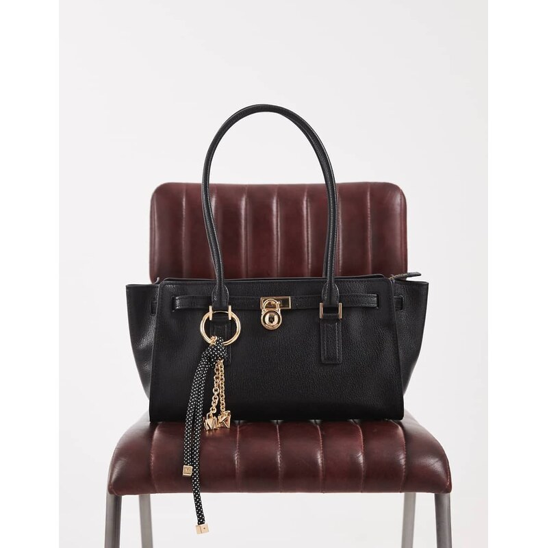 Michael Kors Hamilton small east west shoulder bag in black