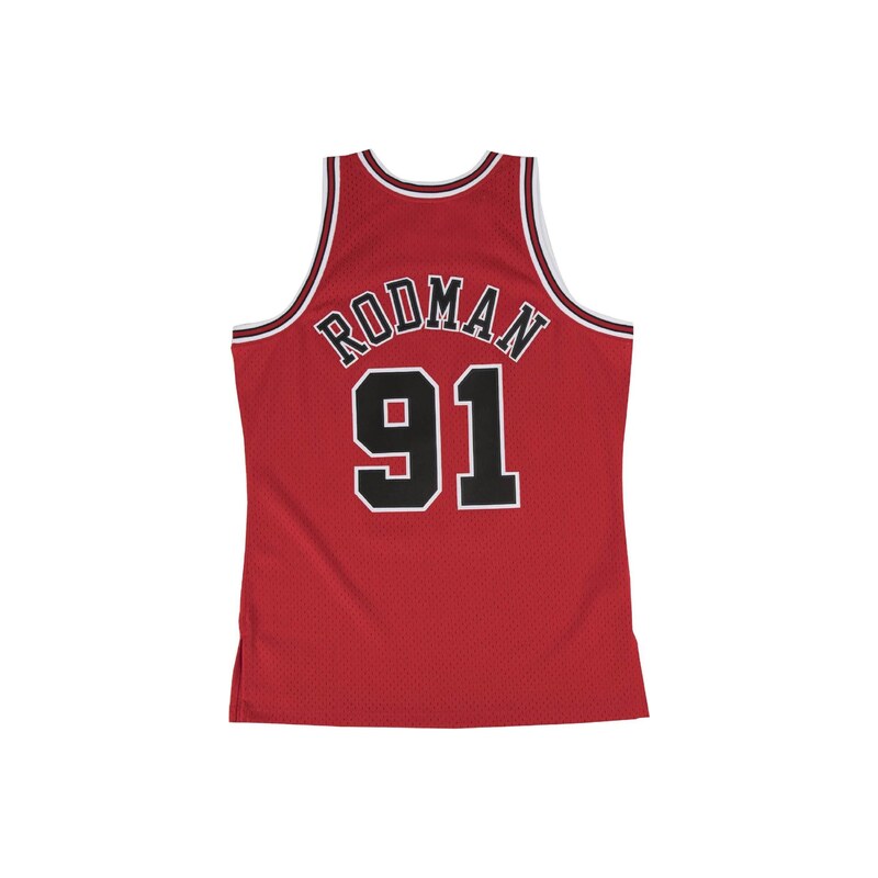 Mitchell & Ness Trikot Chicago Bulls Road 1997-98 Dennis Rodman