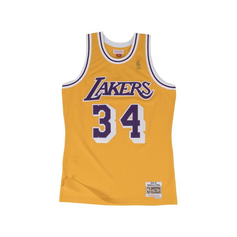 Mitchell & Ness Trikot královská modrá / žlutá / bílá