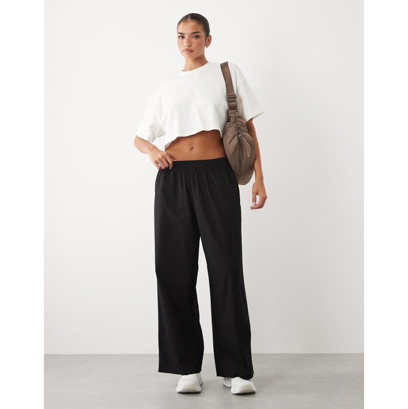 4505 wide leg cotton ripstop lifting pants with zip pockets in