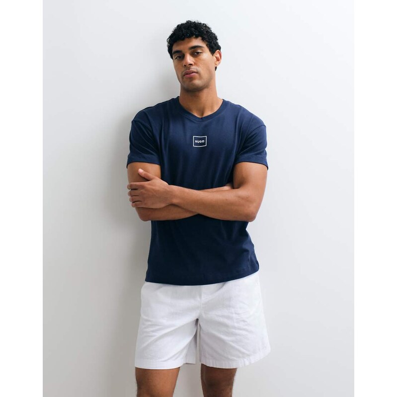 HUGO Red Laze lounge wear co-ord central logo relaxed fit t