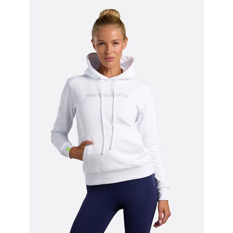 nordicdots Sportovní mikina bílá