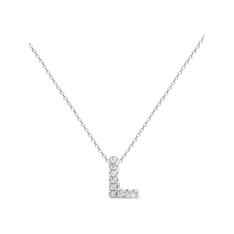 Luxenter Řetízek Alphabet bílá