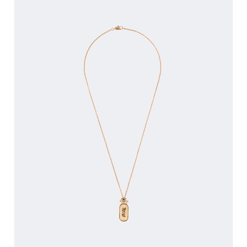 Saint Laurent Cassandre pendant necklace