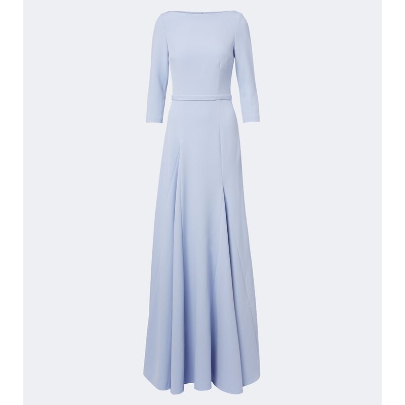 Safiyaa Emilia crÃªpe gown