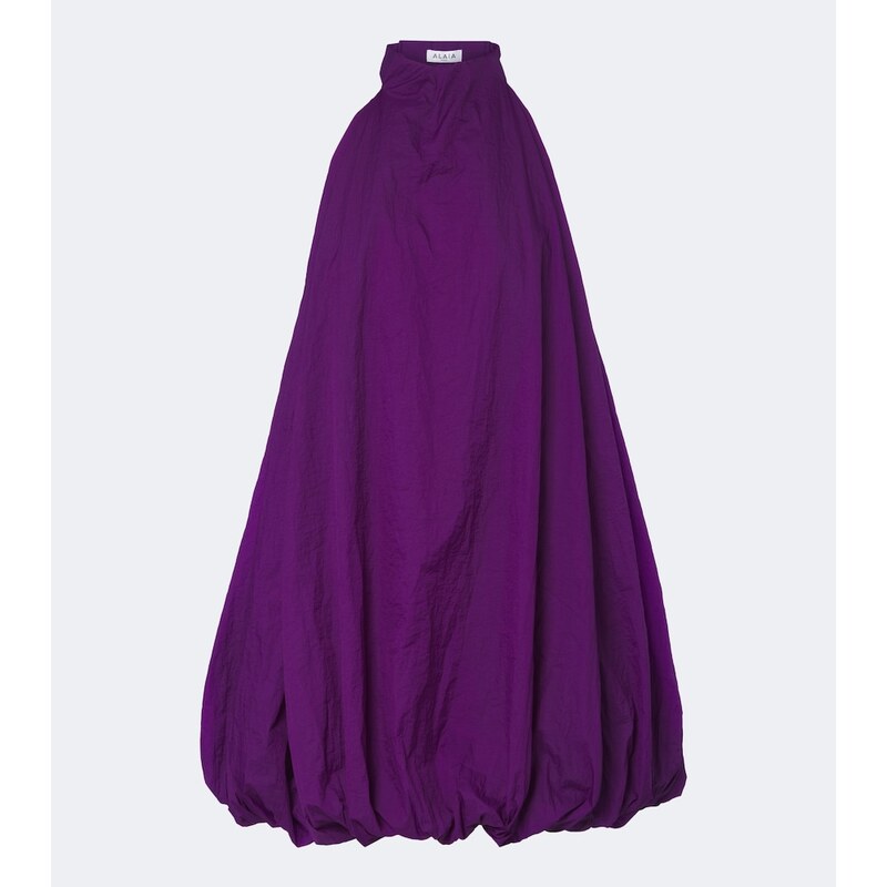 Alaia AlaÃ¯a Halterneck minidress