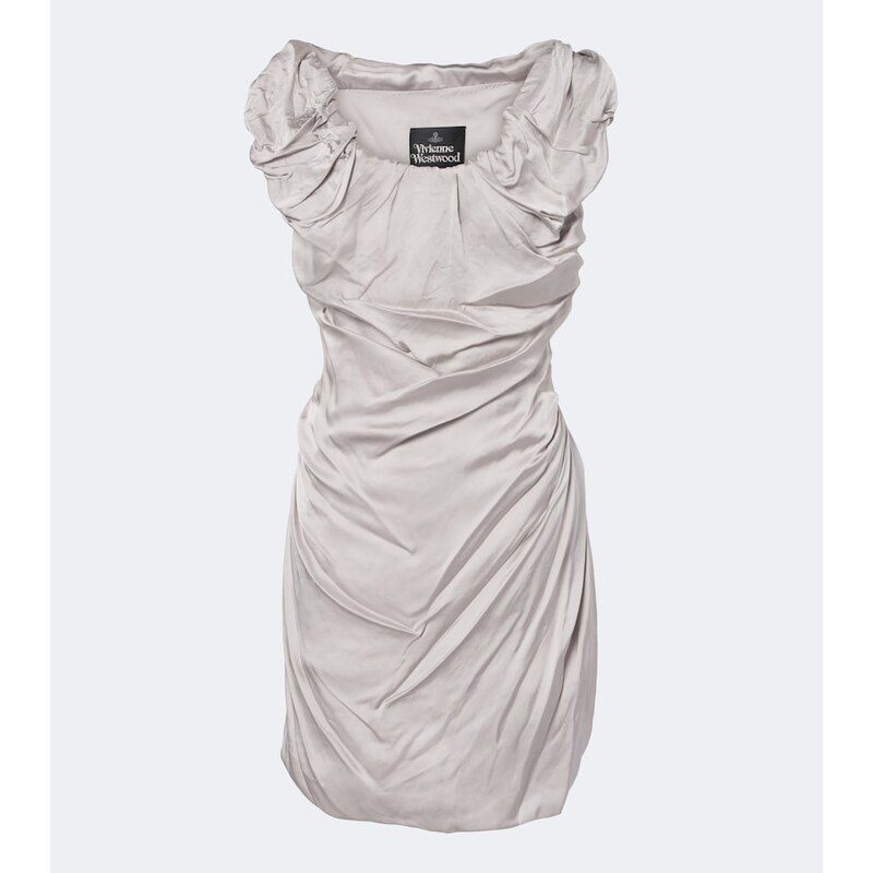 Vivienne Westwood Ginnie Amber draped minidress