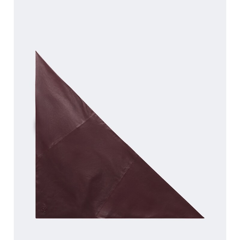 Magda Butrym Leather head scarf