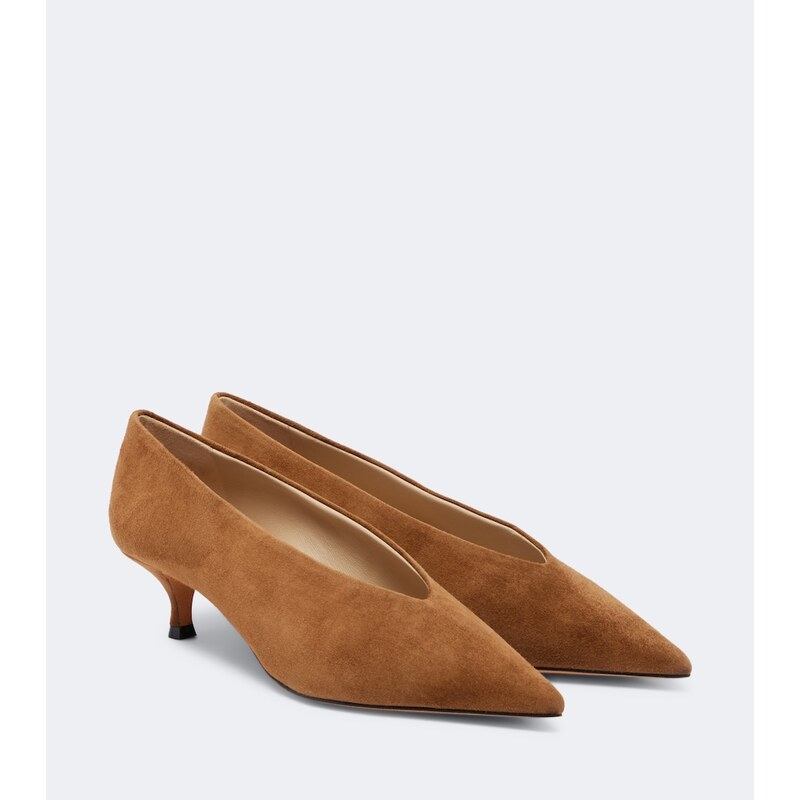 Le Monde Béryl Babouche suede pumps