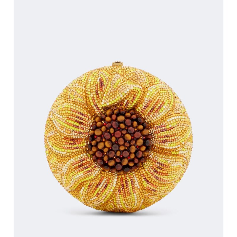 Judith Leiber Couture Sunflower Soleil embellished clutch
