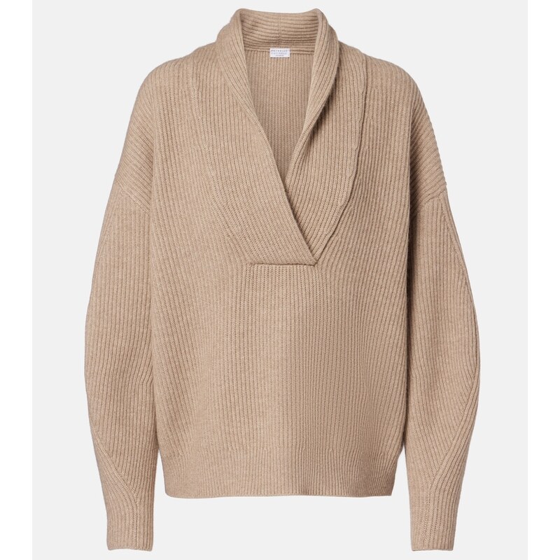 Brunello Cucinelli Ribbed-knit cashmere sweater