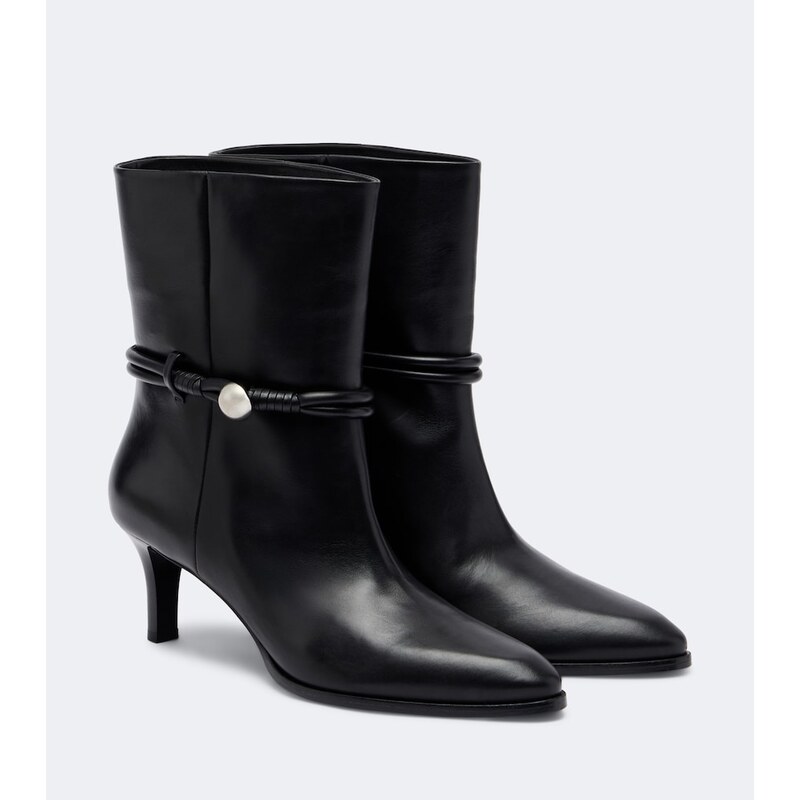 Isabel Marant Telsa embellished leather ankle boots