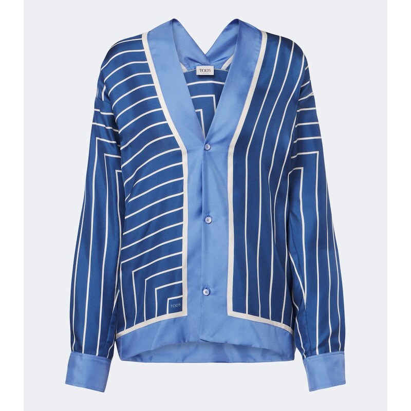 Tods Striped silk shirt