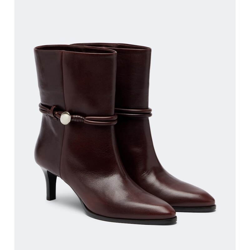 Isabel Marant Telsa embellished leather ankle boots