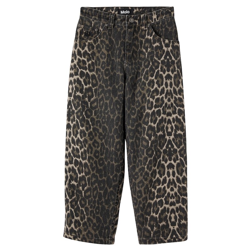 Molo Aska leopard-print jeans