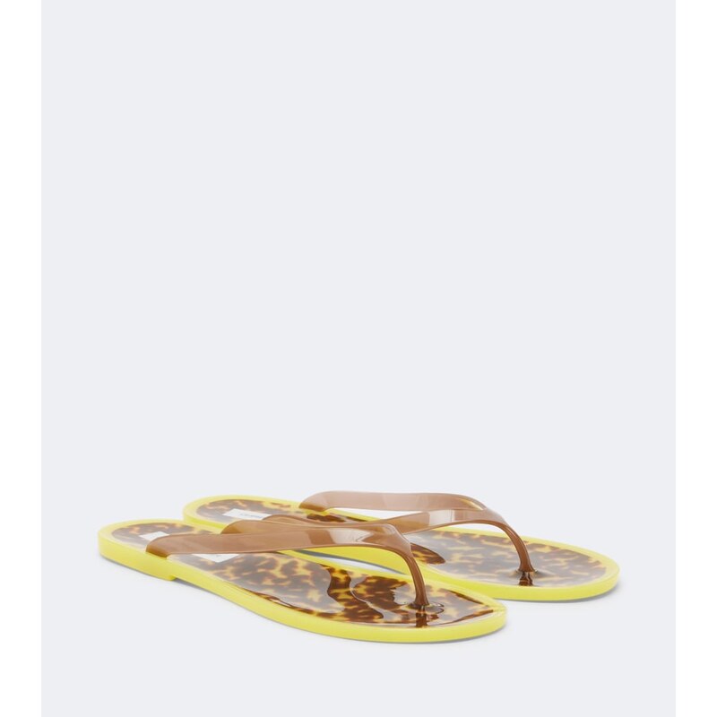 Christopher Esber Jo leopard-print thong sandals