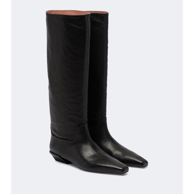 Paris Texas Bettina leather knee-high boots
