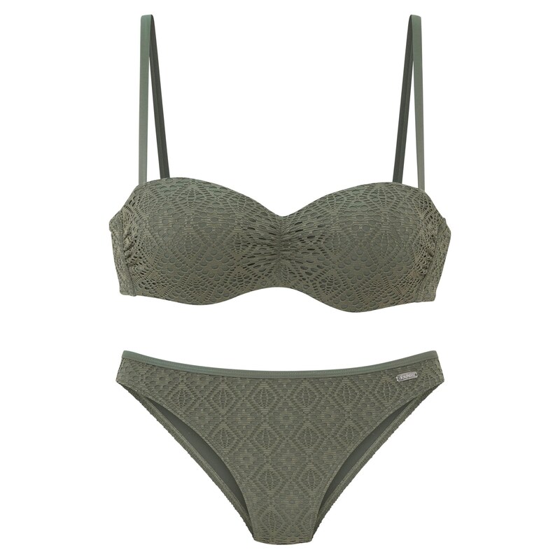 BUFFALO Bikiny olivová