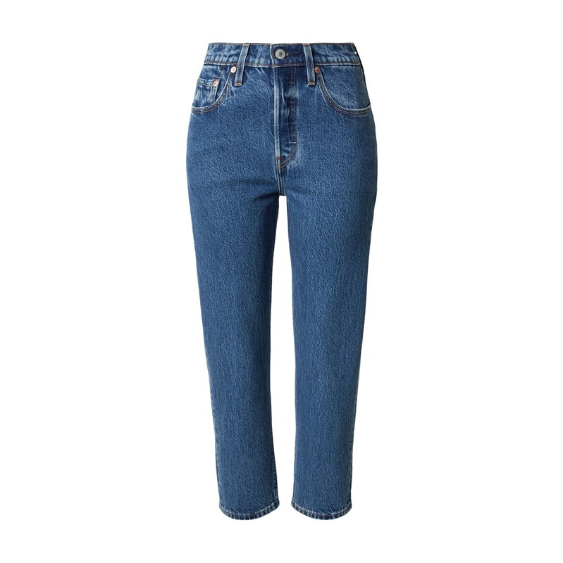 LEVIS  Džíny 501 CROP modrá džínovina
