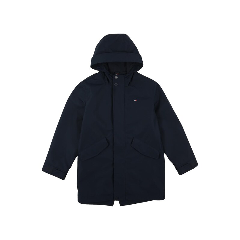 TOMMY HILFIGER Přechodná bunda marine modrá / červená / bílá