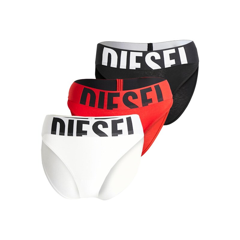 DIESEL Kalhotky LOLA červená / černá / bílá