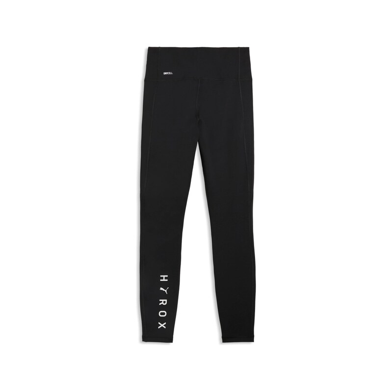 PUMA Sportovní kalhoty Puma x Hyrox Essentials černá / bílá