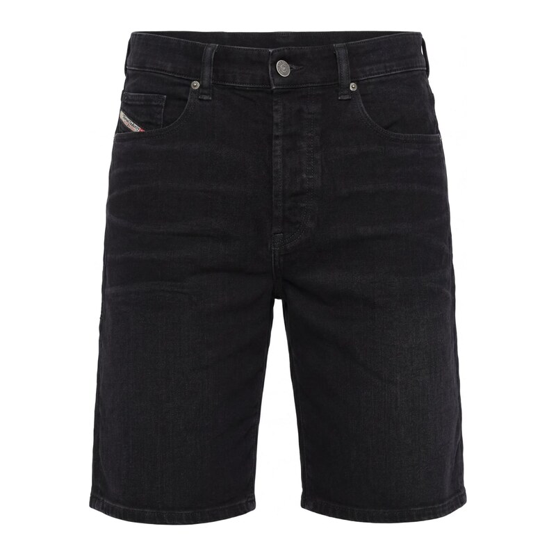 DIESEL Džíny REGULAR-SHORT černá džínovina