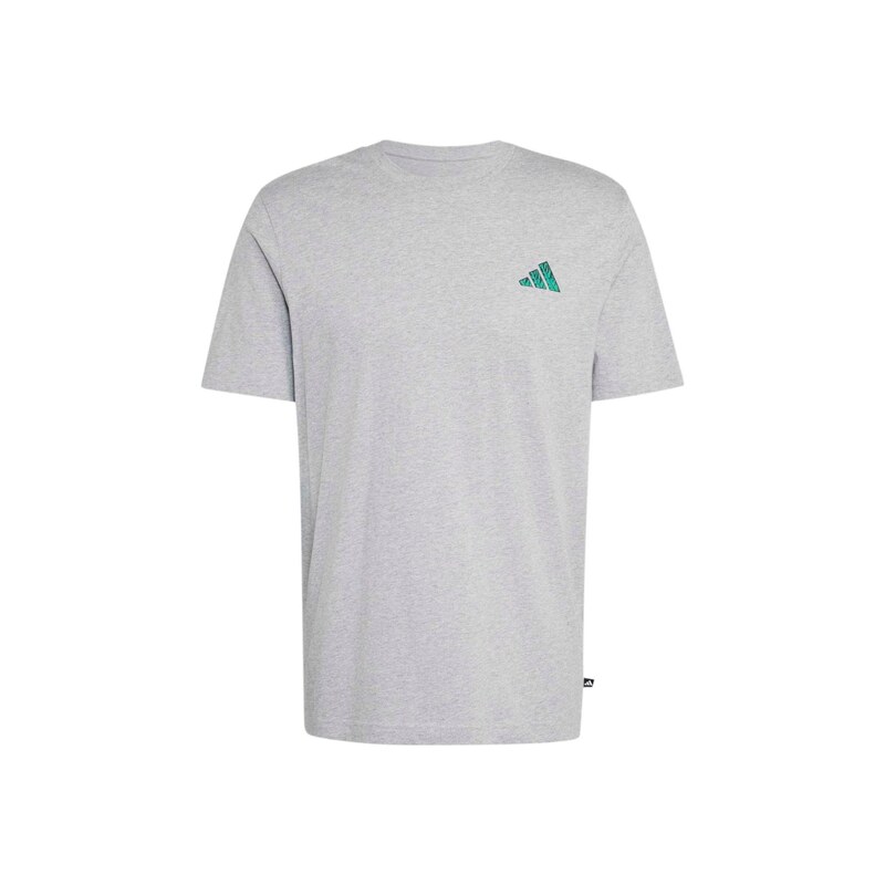 ADIDAS SPORTSWEAR Funkční tričko žlutá / šedý melír / tmavě