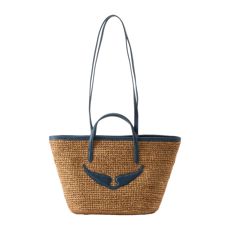 Zadig & Voltaire Kabelka MINI WINGS tmavě modrá / sépiová