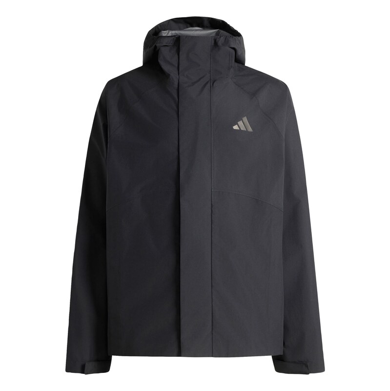 ADIDAS SPORTSWEAR Sportovní bunda Essentials světle šedá / černá