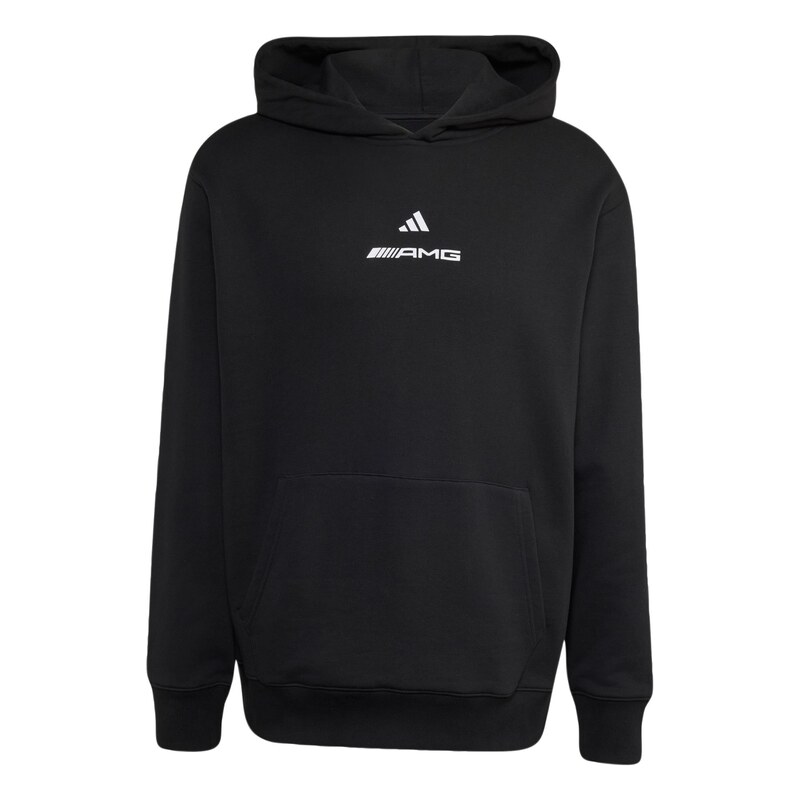 ADIDAS PERFORMANCE Sportovní mikina AMG světle šedá / černá /