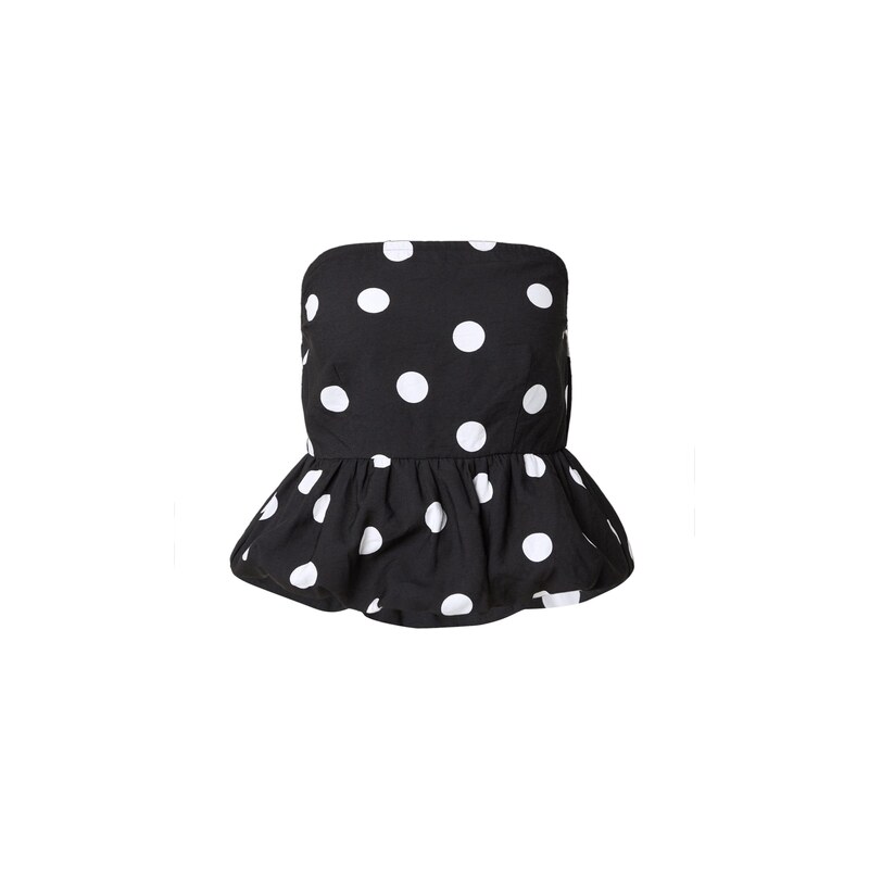 VERO MODA Top VMTora černá / bílá