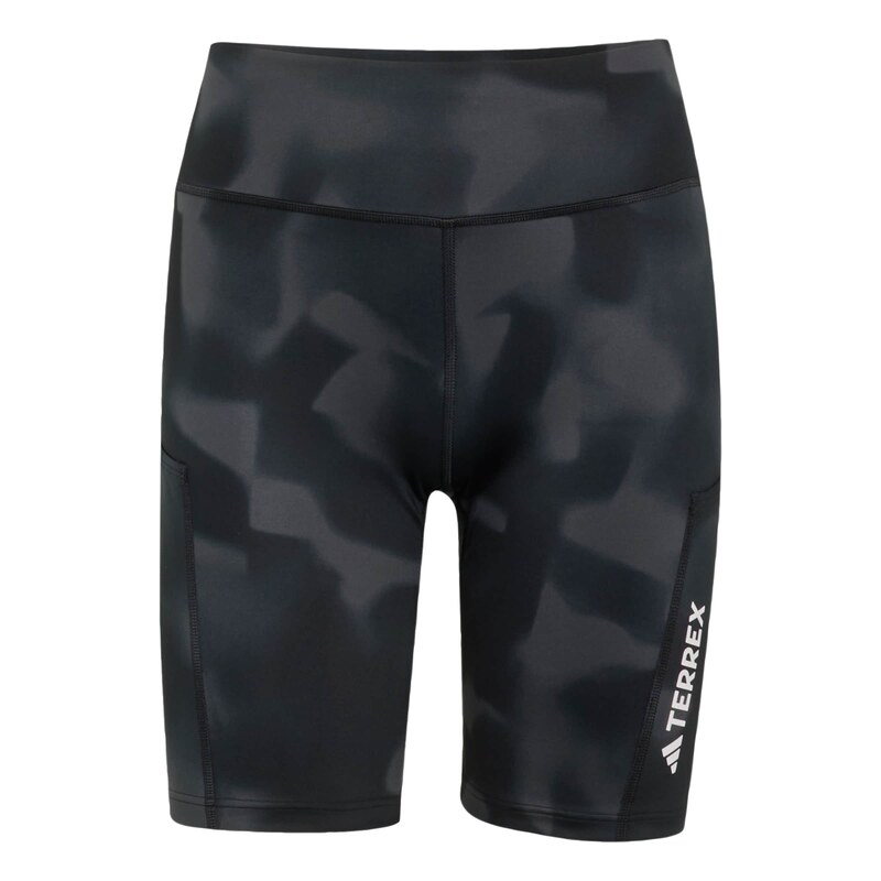 ADIDAS TERREX Outdoorové kalhoty Multi šedá / černá / bílá