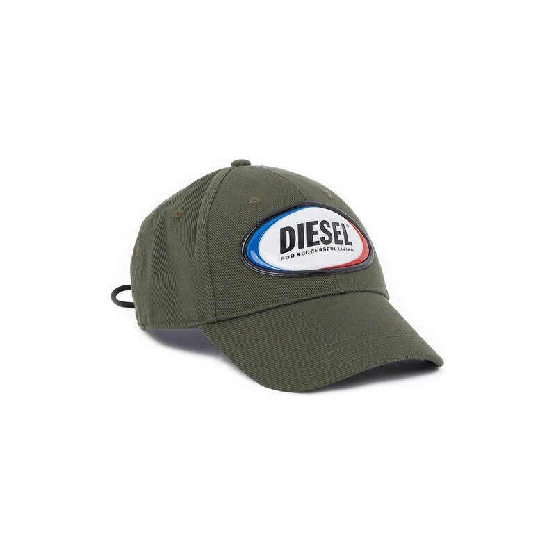 DIESEL Kšiltovka C-Diaz olivová