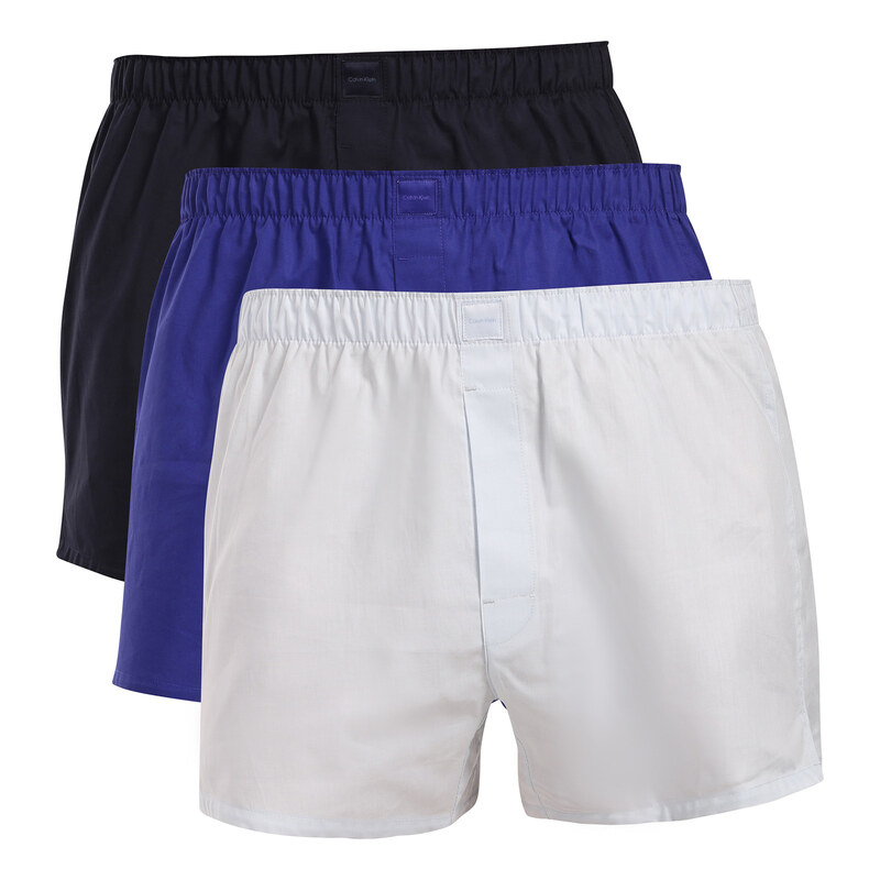 3PACK pánské trenky Calvin Klein vícebarevné (NB4006A-4AS)