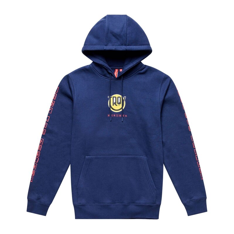 Troy Lee Designs Happy Dayz Racing pánská mikina Navy vel. L