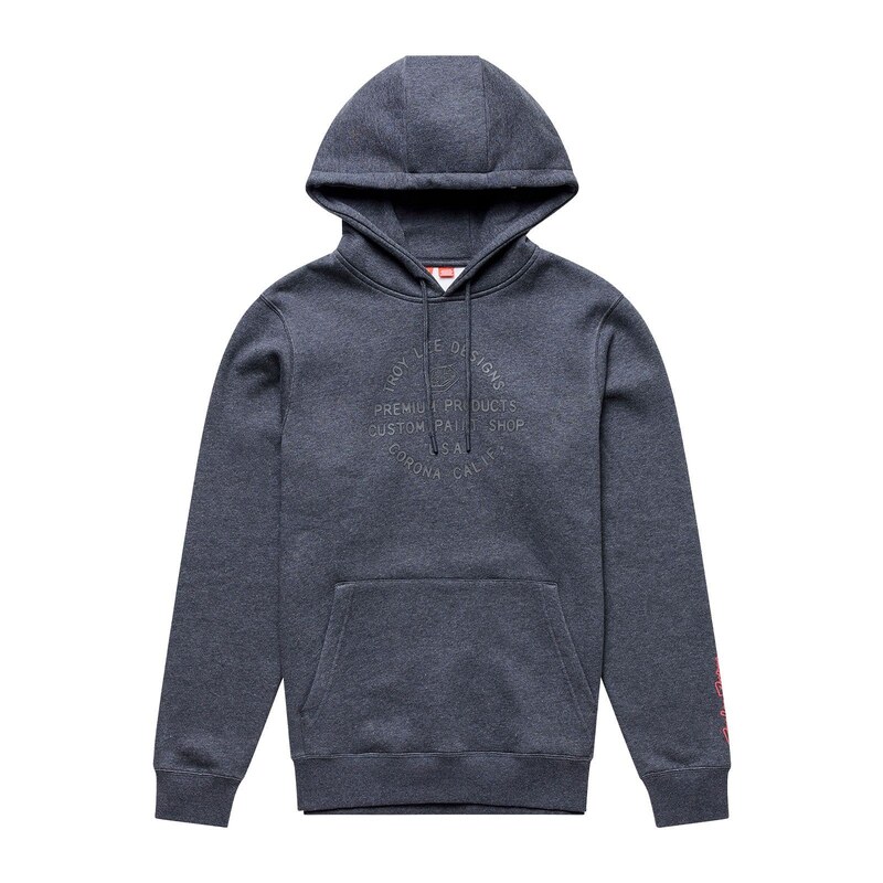 Troy Lee Designs Imprint pánská mikina Black Heather vel. L