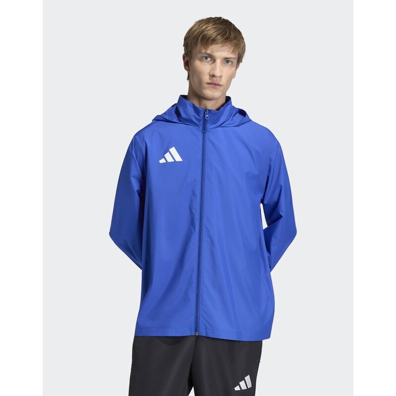 adidas performance Entrada 26 multi jacket in royal blue / white