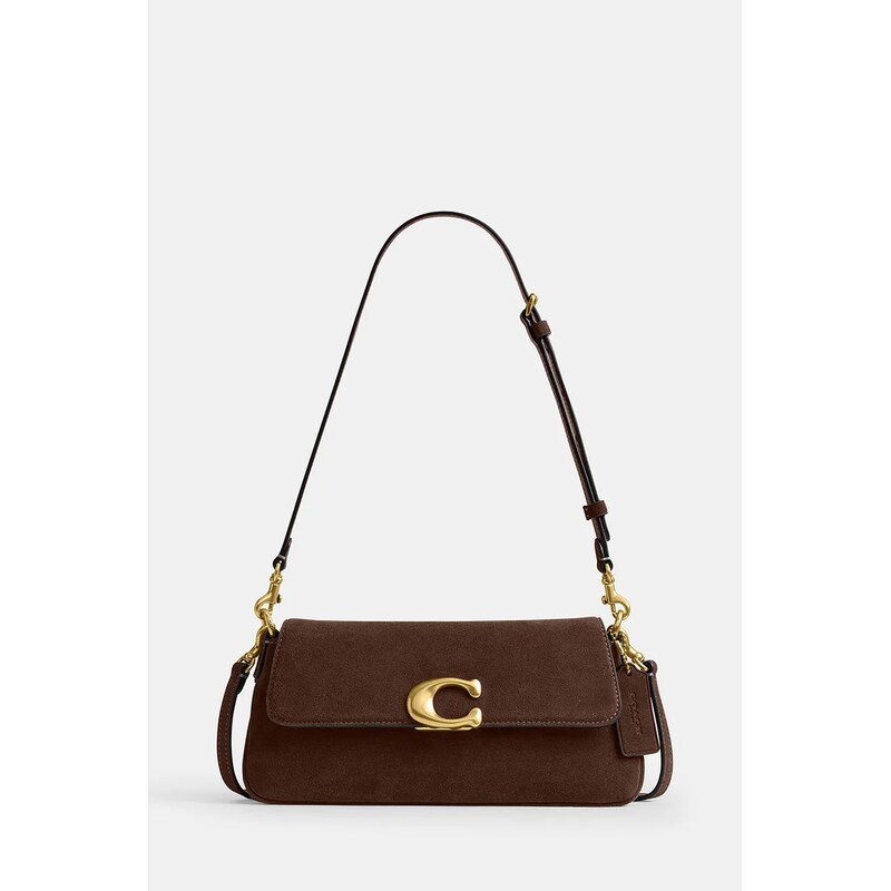 Coach crossbody kabelka dámská semišová Suade Jet Shoulder Bag