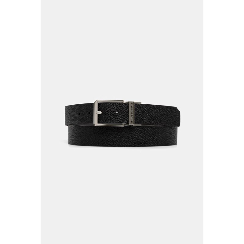 Armani Exchange oboustranný pásek pánský kožený