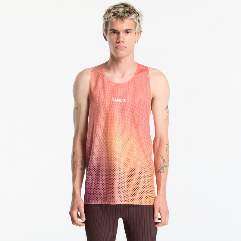 Tílko BANDIT Shredder Race Singlet with Flopack Linear Gradient